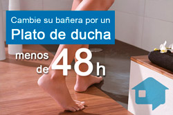 oferta plato de ducha por bañera